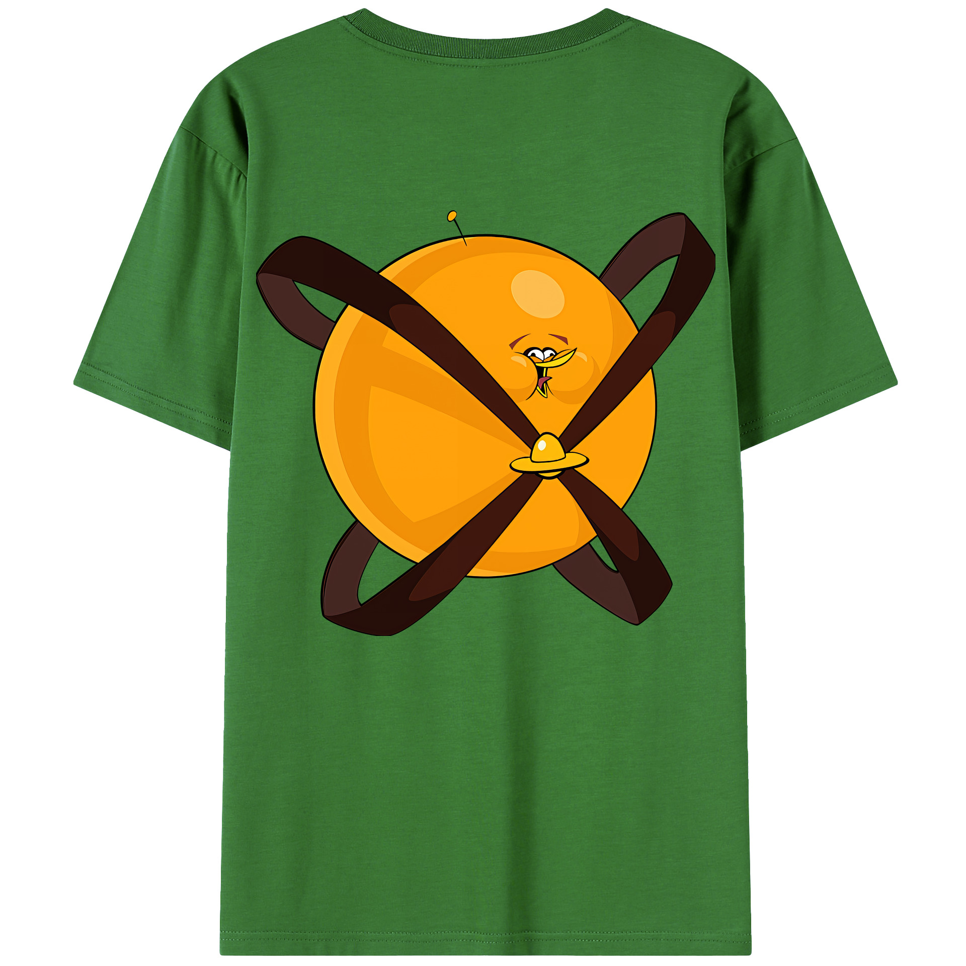 （画像用） Angry Birds アングリーバード レディース半袖Tシャツ(バックプリント)